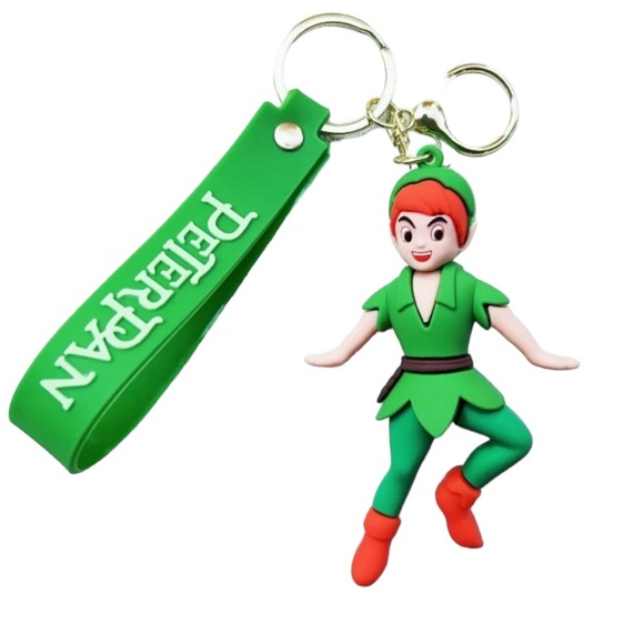 Disney’s Peter Pan 3D Silicone Keychain - Picture 2 of 9